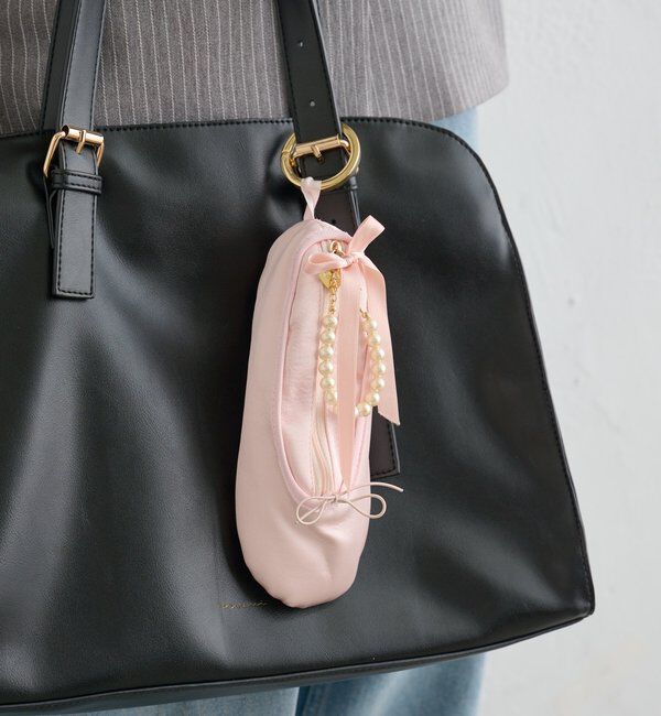  「【Lara】バレエポーチチャーム」|リング|ピンク