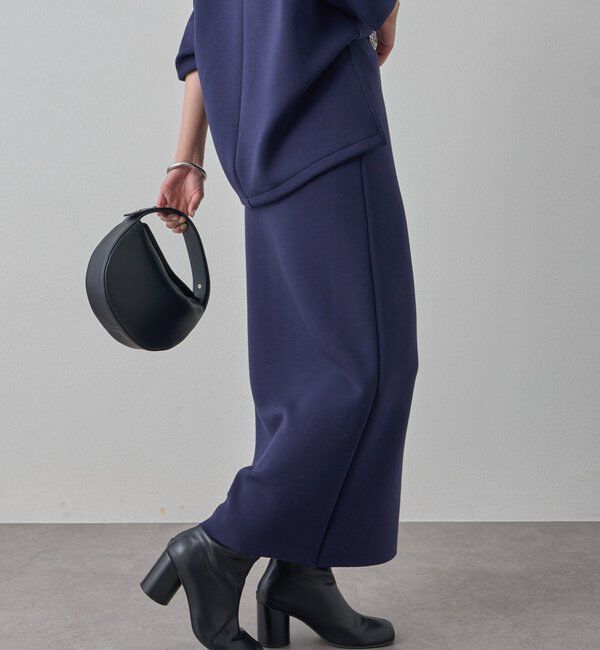  「【Lサイズも登場！】ポンチZIPタイトスカート」|スカート|