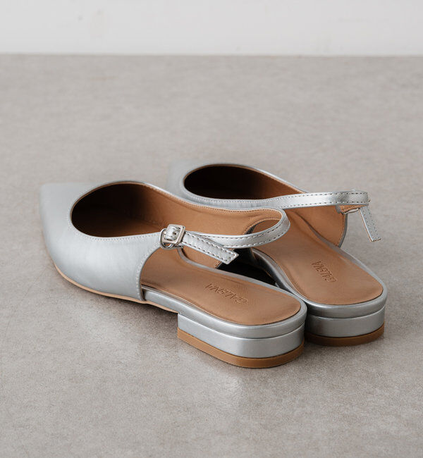  「【GALENA/ガレナ】ポインテッドフラットパンプス」|パンプス|