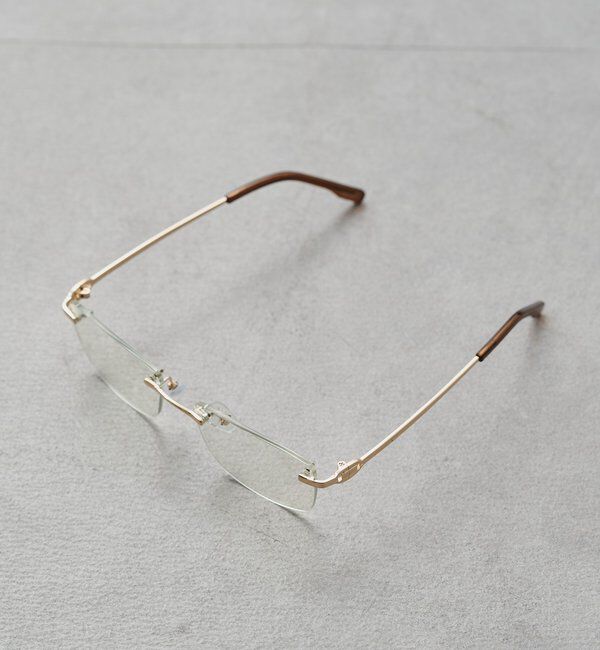  「【GALENA/ガレナ】リムレスメガネ」|リング|