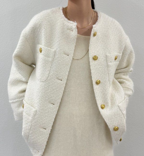  「【20周年限定】ツイードジャケット」|ベスト・ジレ|