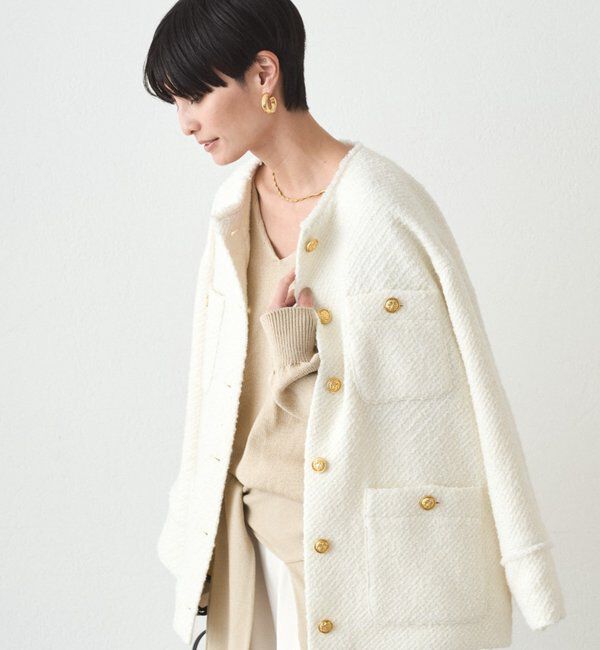  「【20周年限定】ツイードジャケット」|ベスト・ジレ|