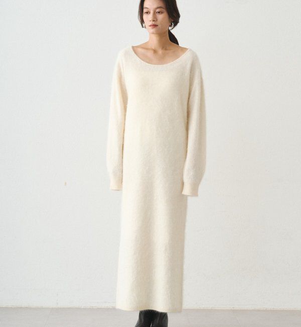  「シャギーニットワンピース」|ワンピース|