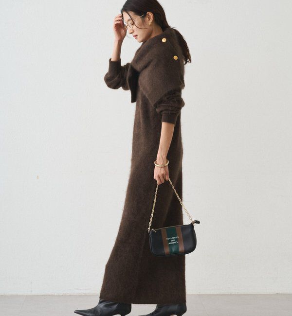  「シャギーニットワンピース」|ワンピース|