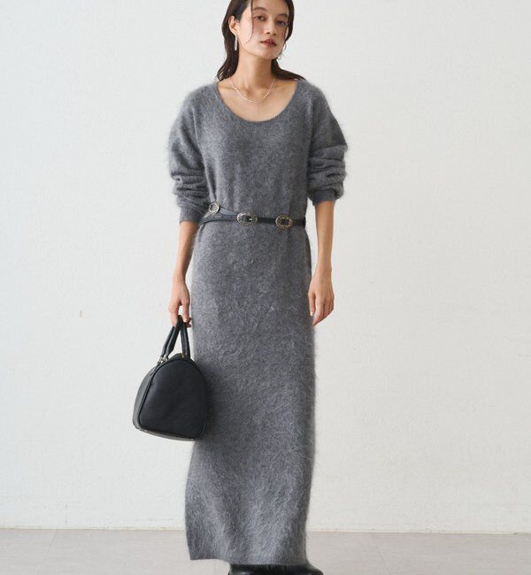  「シャギーニットワンピース」|ワンピース|