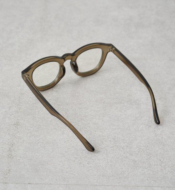  「【GALENA/ガレナ】太フレームスクエアボストンめがね」|リング|