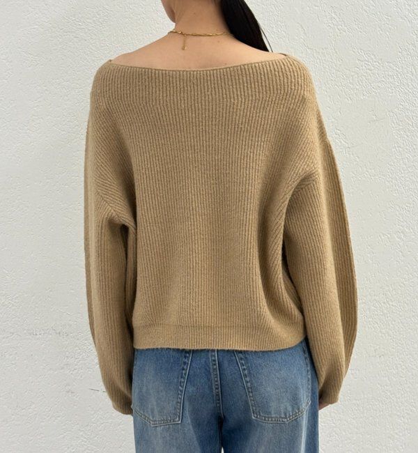  「オフショルニット」|ニット・セーター|