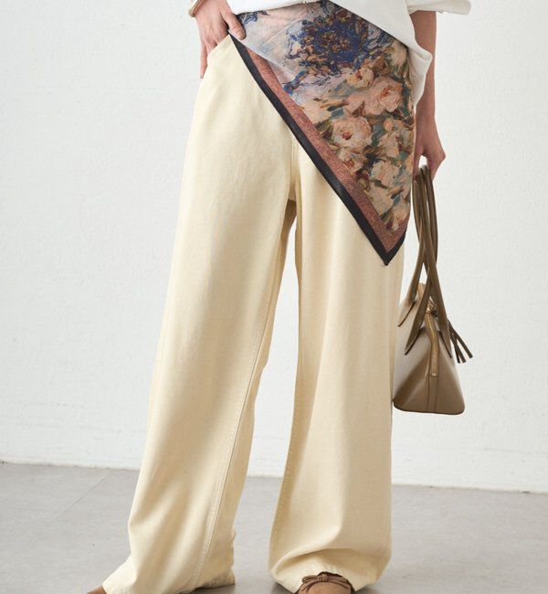  「【GALENA/ガレナ】アートプリントスカーフ」|バンダナ・スカーフ|