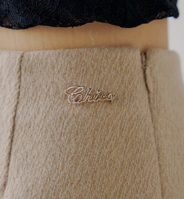  「【2サイズ展開あり】ブローチ付きコンパクトショートパンツ」|チノ|