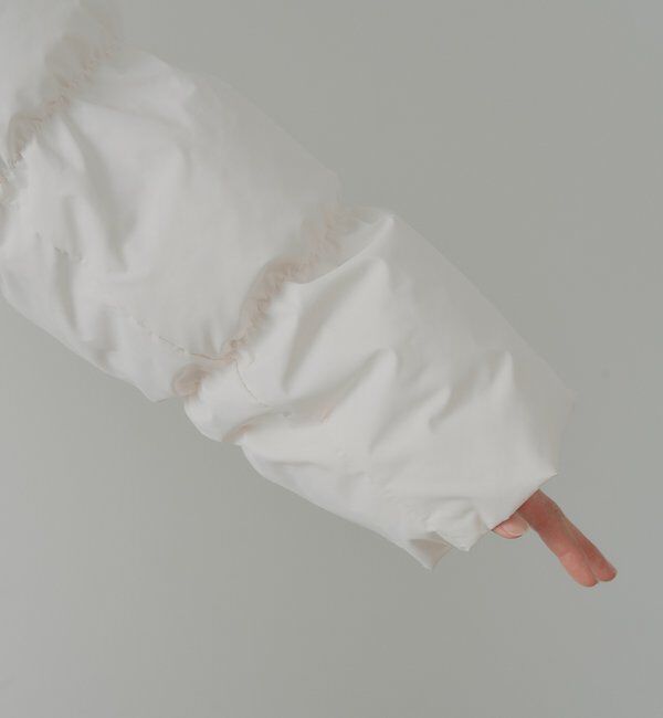  「ショート丈ファーフード中綿ブルゾン」|その他|