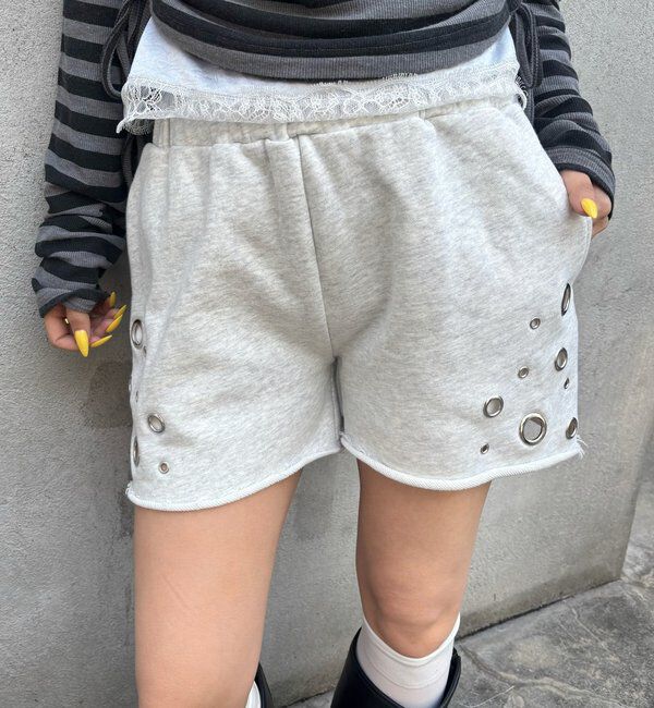  「アイレットスウェットショーツ」|チノ|