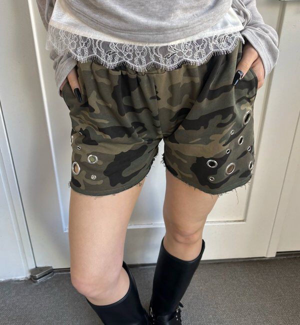  「アイレットスウェットショーツ」|チノ|