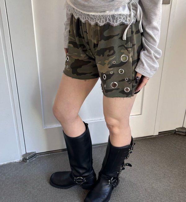  「アイレットスウェットショーツ」|チノ|