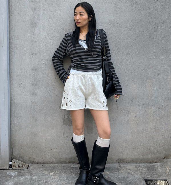  「アイレットスウェットショーツ」|チノ|