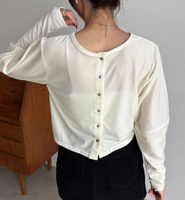  「ベロアカーディガン」|Tシャツ・カットソー|