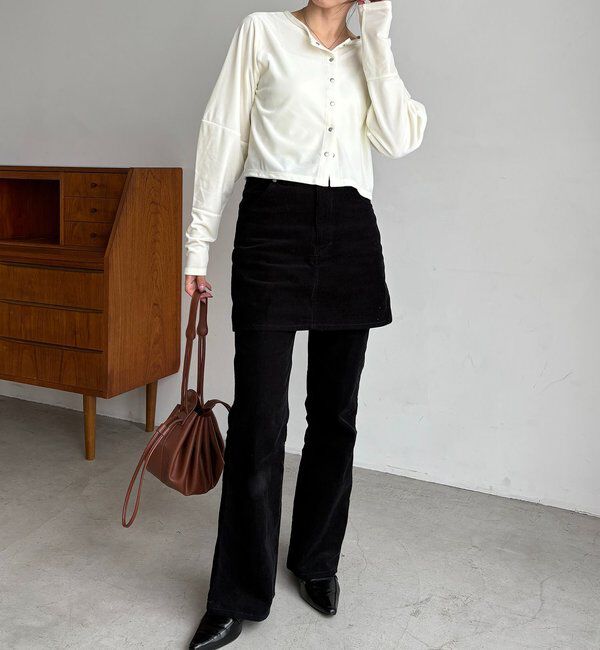  「ベロアカーディガン」|Tシャツ・カットソー|