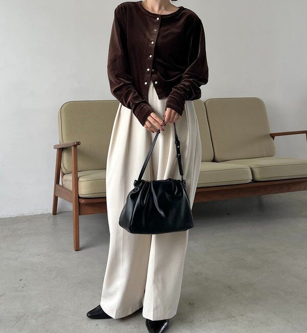  「ベロアカーディガン」|Tシャツ・カットソー|