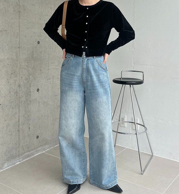  「ベロアカーディガン」|Tシャツ・カットソー|