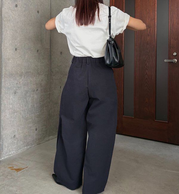  「【低身長サイズあり】サイドタックパンツ」|チノ|