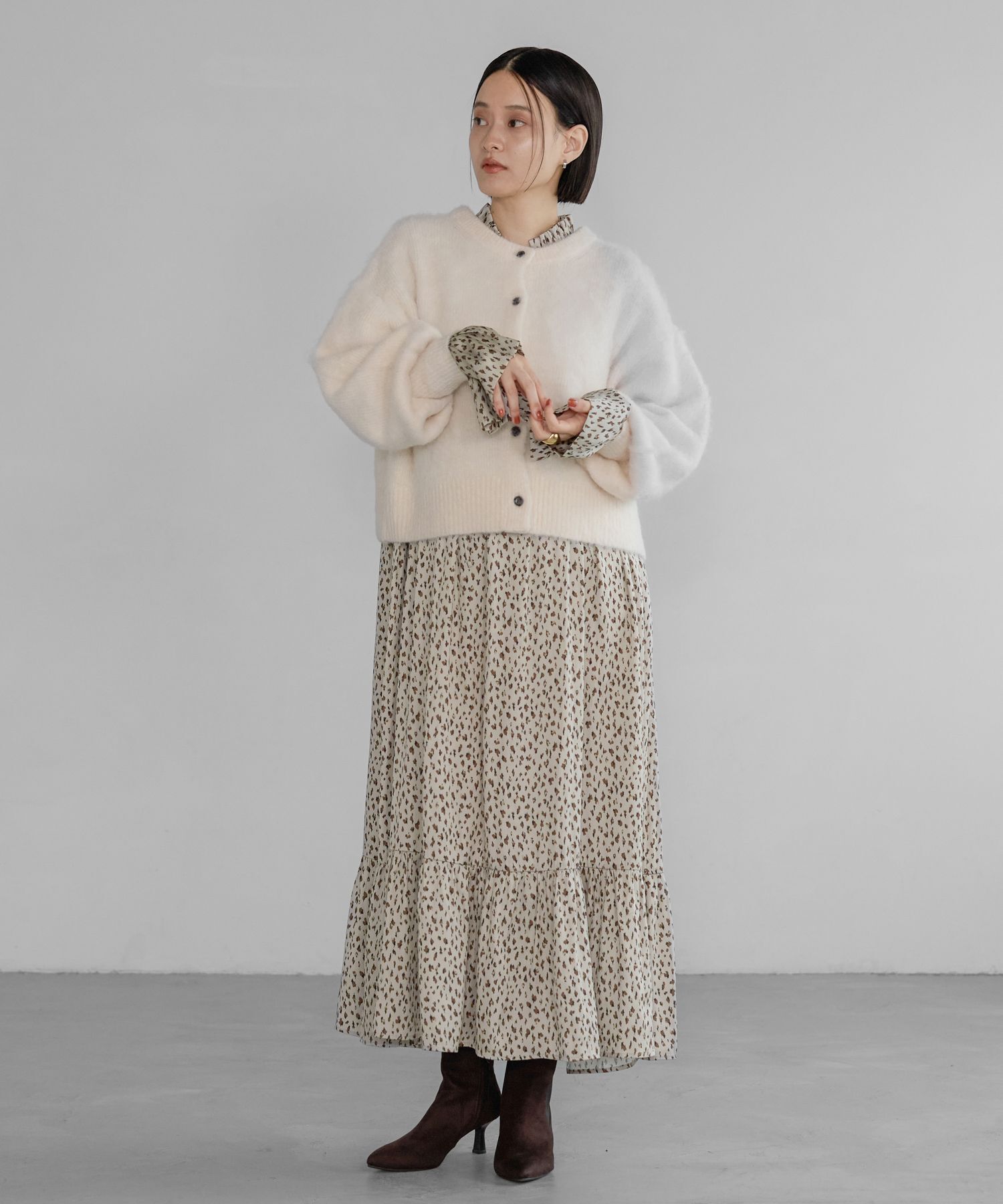 A part by 「5G2WAYクルーカーディガン」|ニット・セーター|