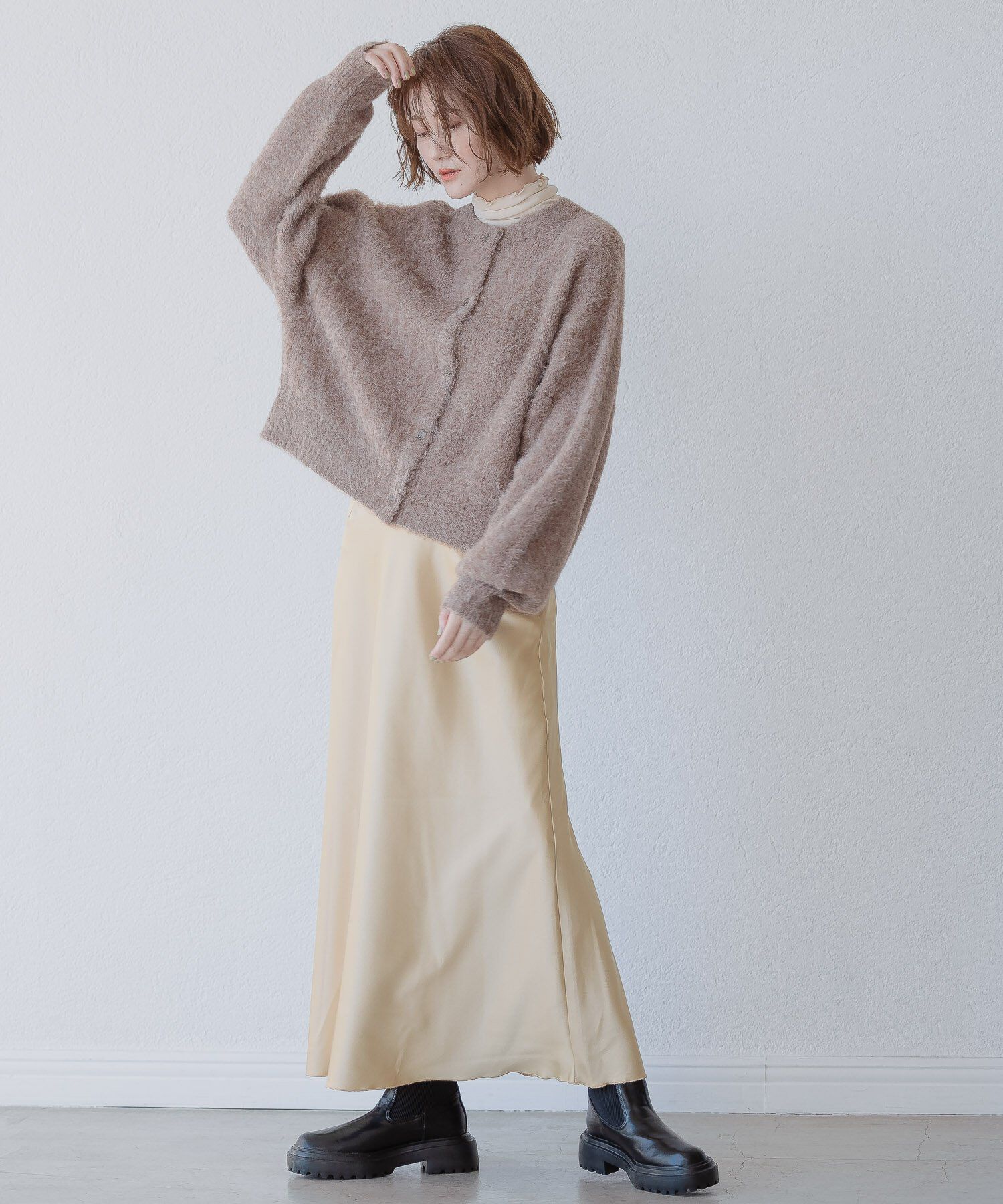 A part by 「5G2WAYクルーカーディガン」|ニット・セーター|