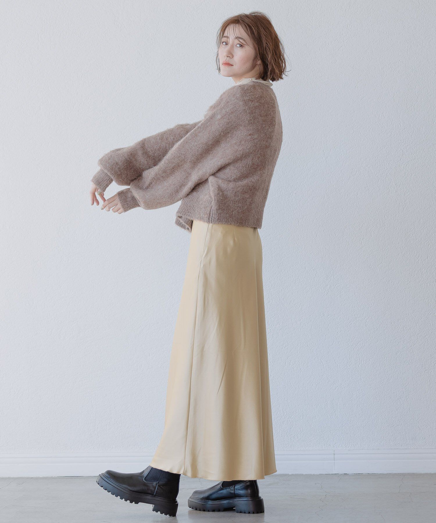 A part by 「5G2WAYクルーカーディガン」|ニット・セーター|