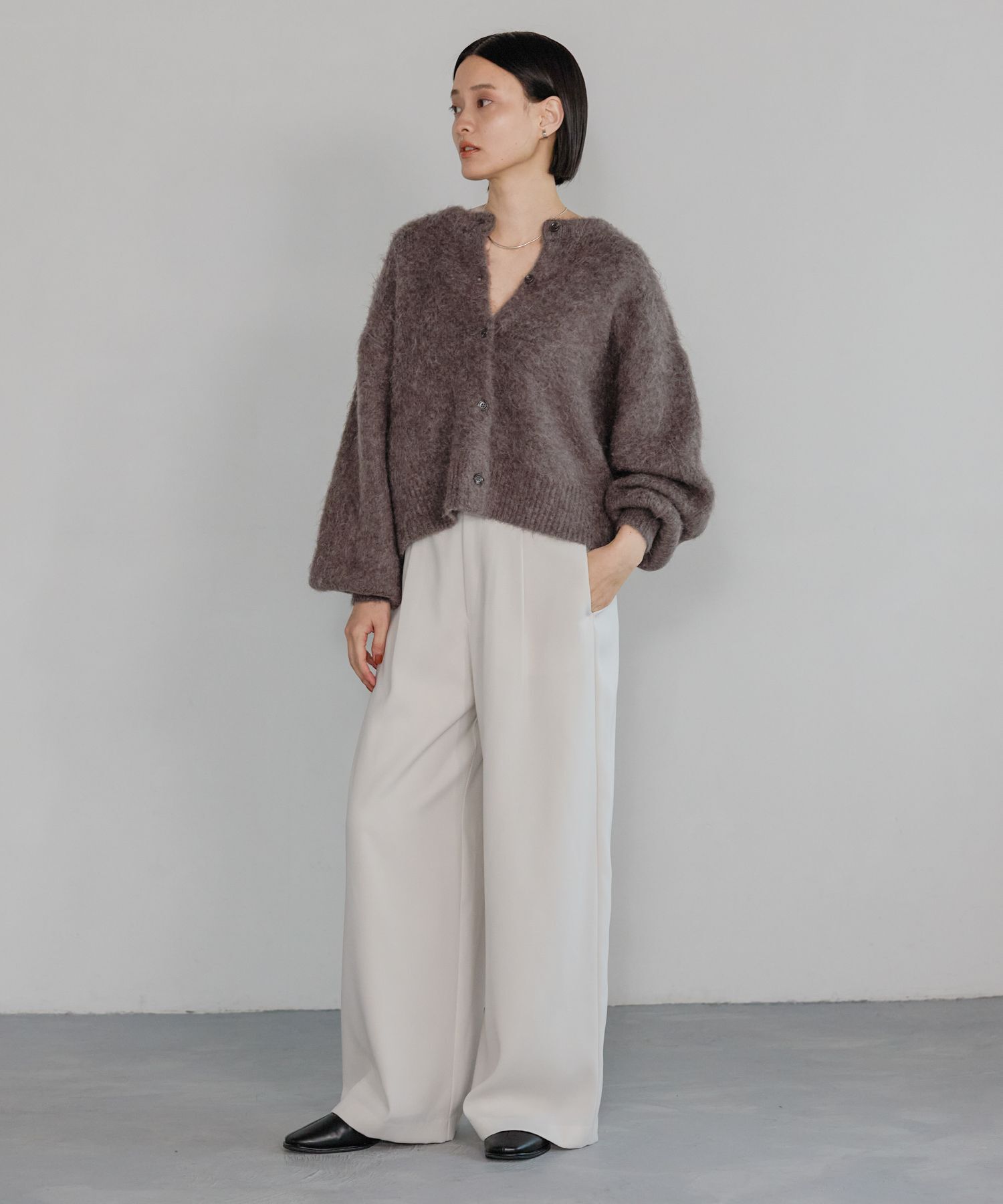 A part by 「5G2WAYクルーカーディガン」|ニット・セーター|