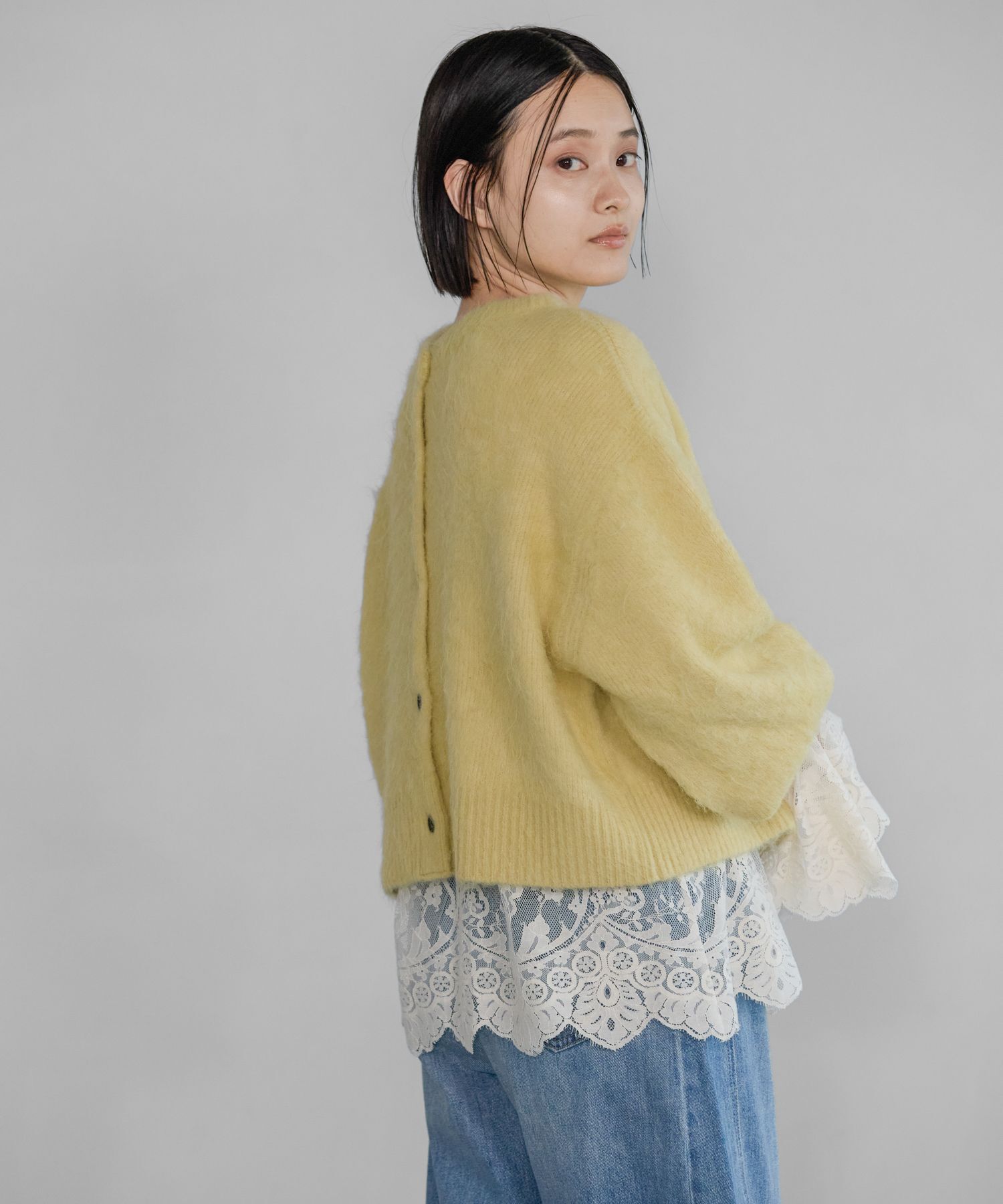 A part by 「5G2WAYクルーカーディガン」|ニット・セーター|