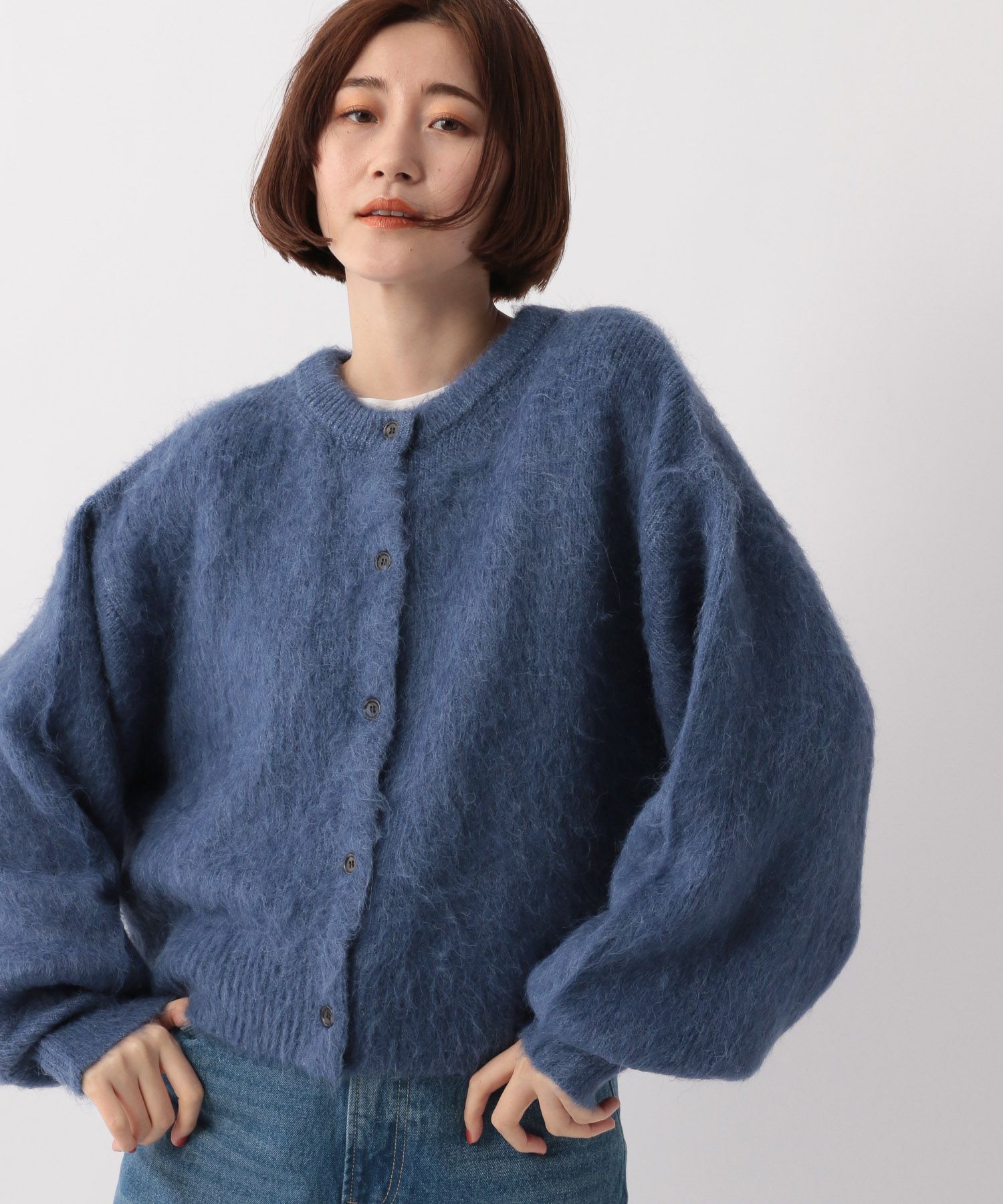 A part by 「5G2WAYクルーカーディガン」|ニット・セーター|