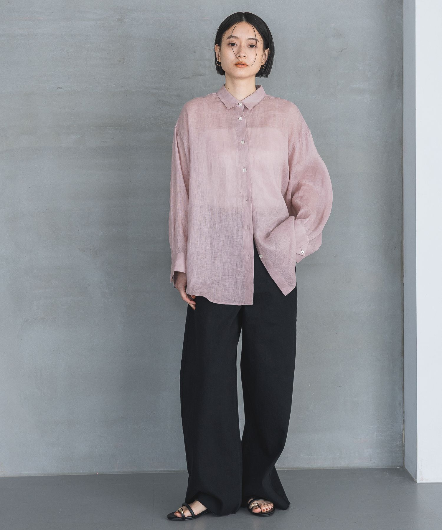 A part by 「ルランゼフィールリネンシャツ」|シャツ・ブラウス|