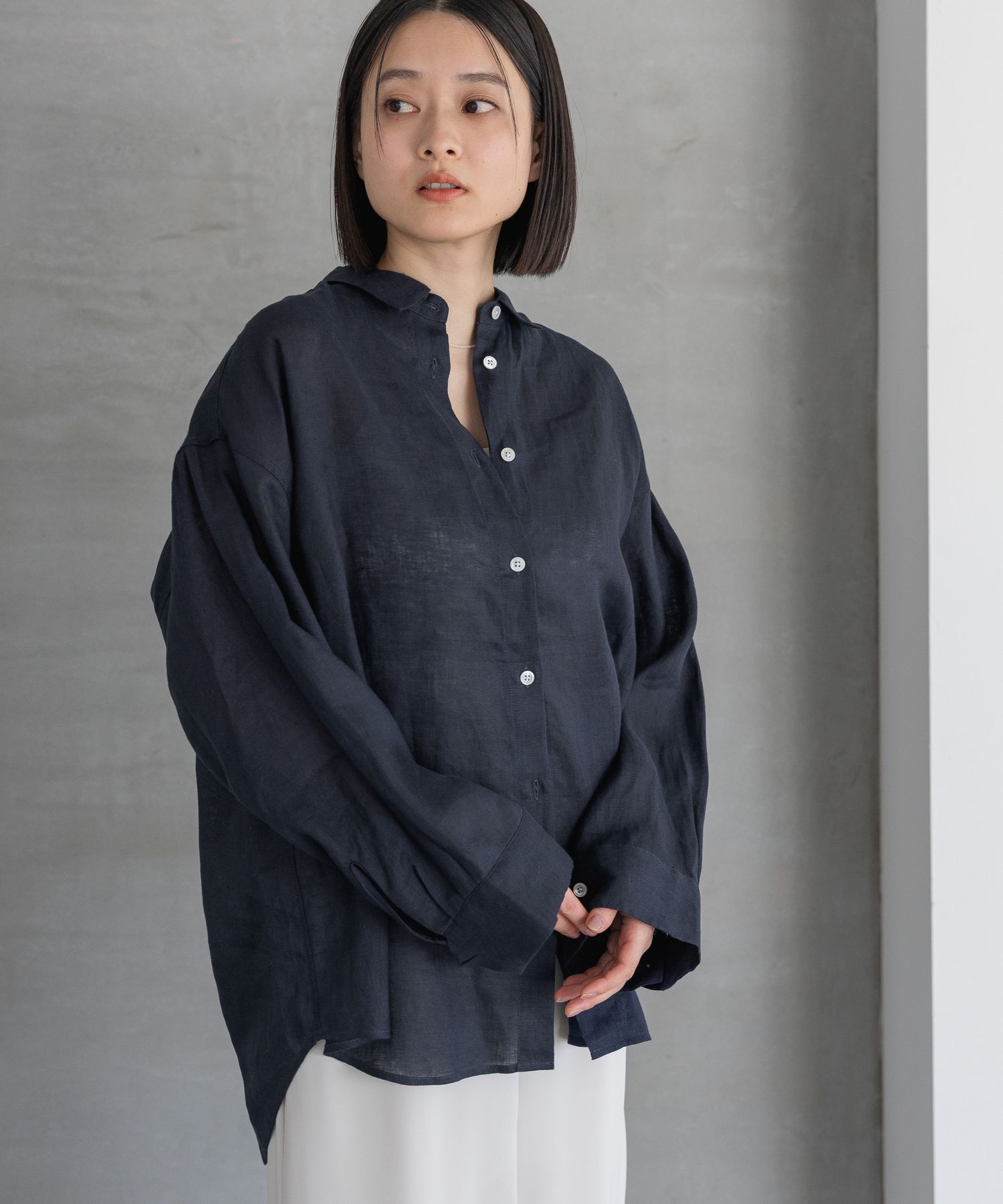 A part by 「ルランゼフィールリネンシャツ」|シャツ・ブラウス|