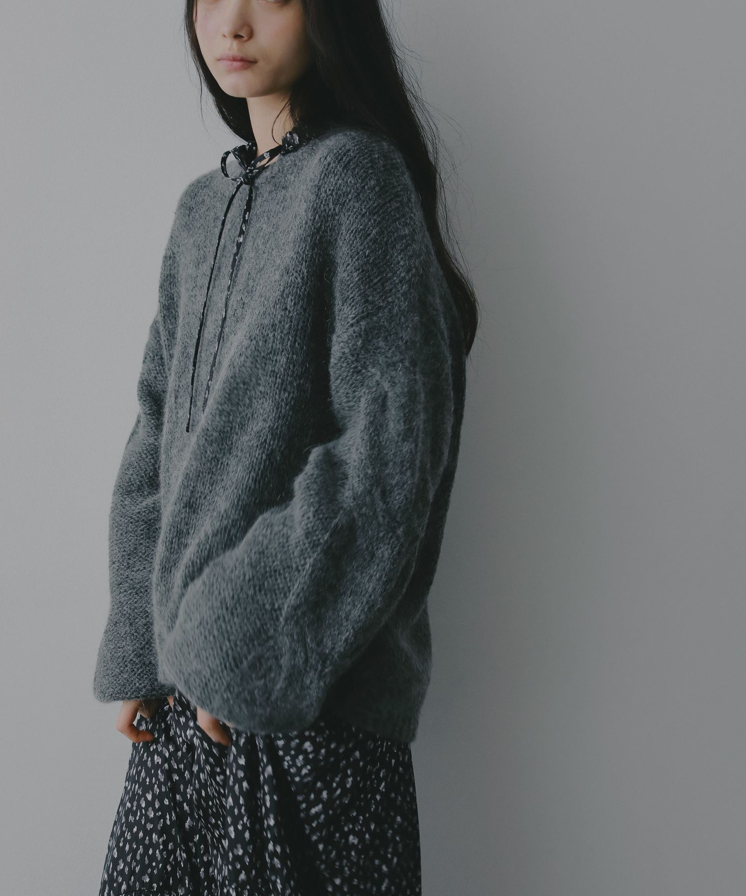 A part by 「モヘアケーブルニットプルオーバー」|ニット・セーター|