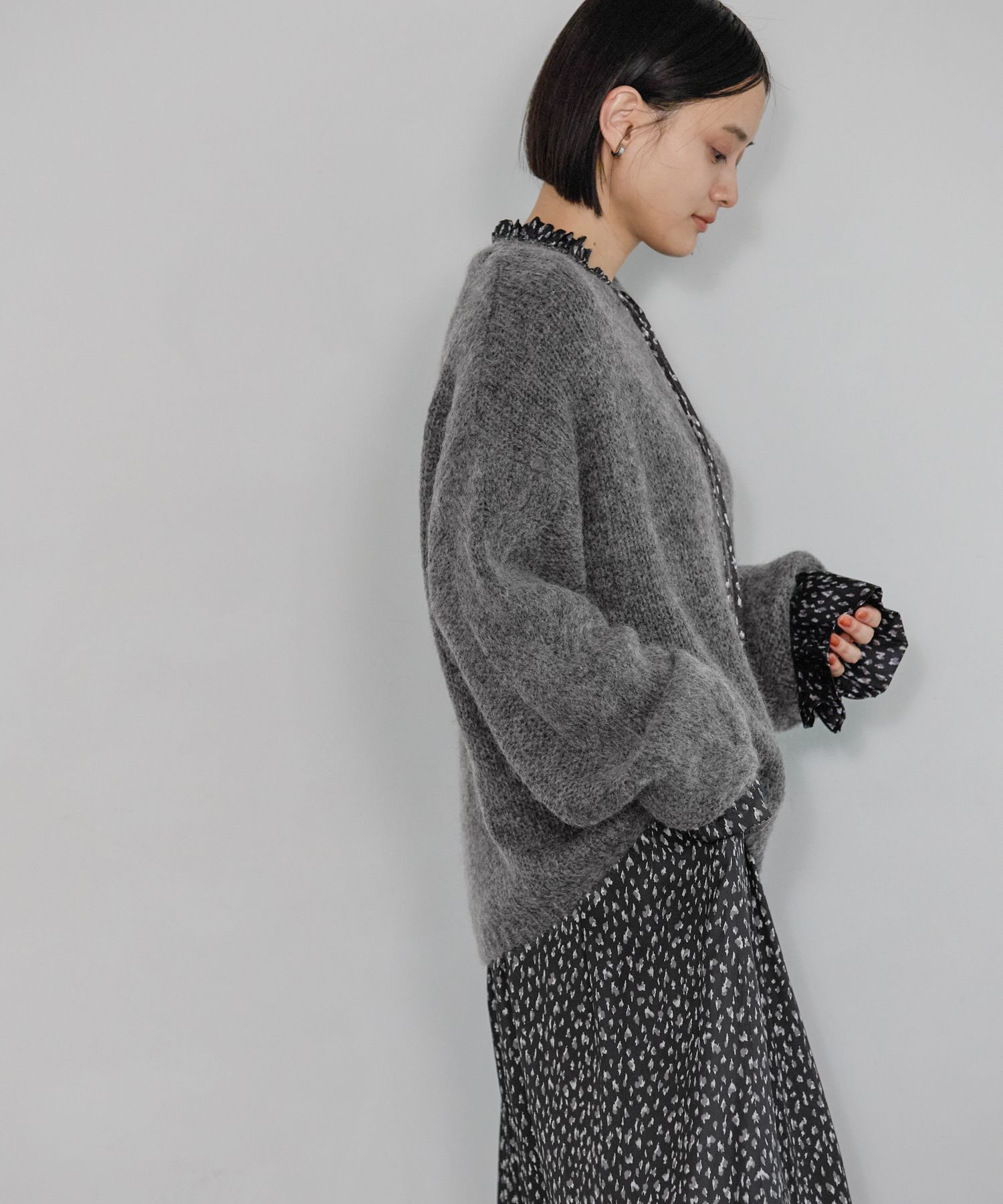 A part by 「モヘアケーブルニットプルオーバー」|ニット・セーター|