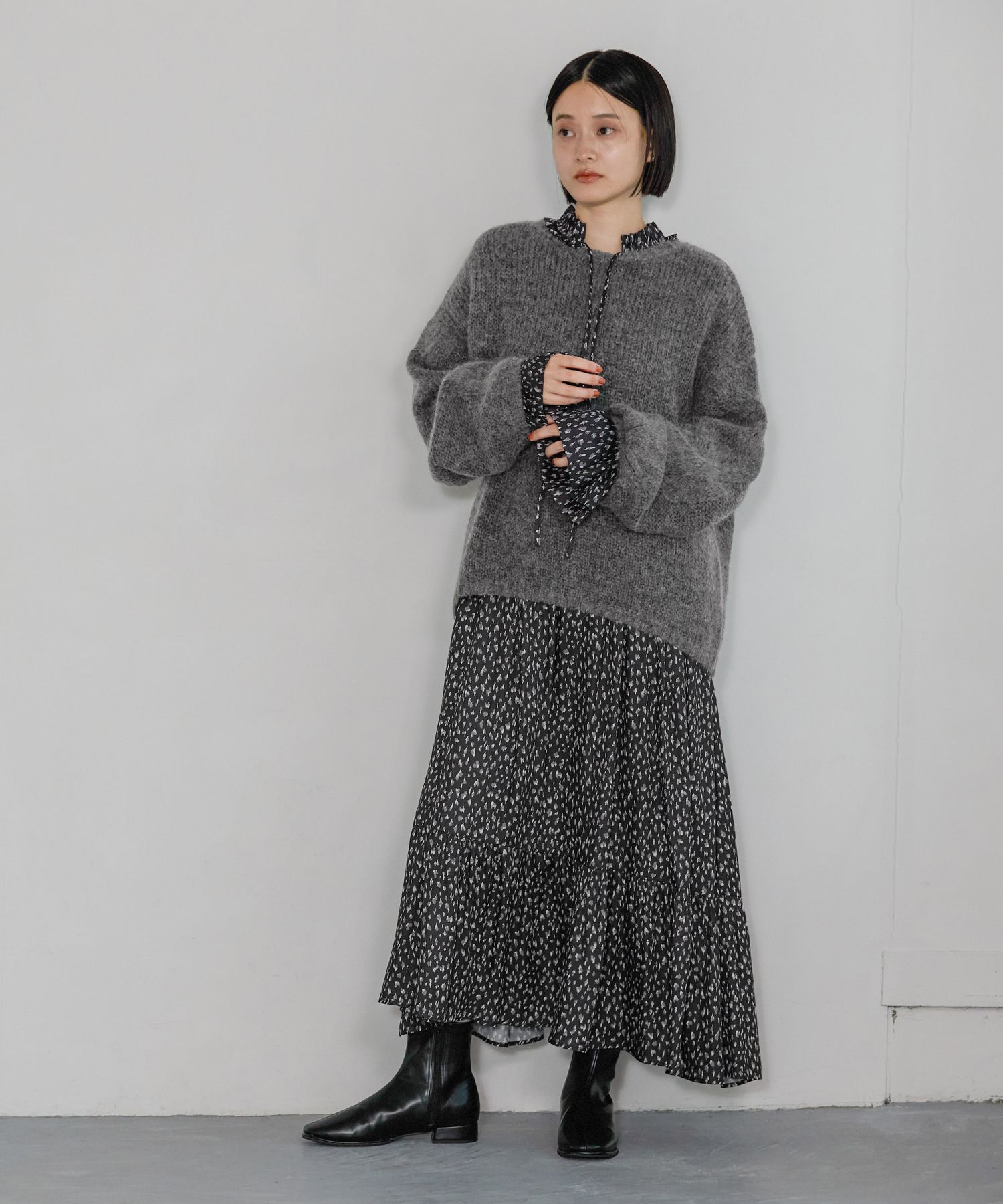 A part by 「モヘアケーブルニットプルオーバー」|ニット・セーター|