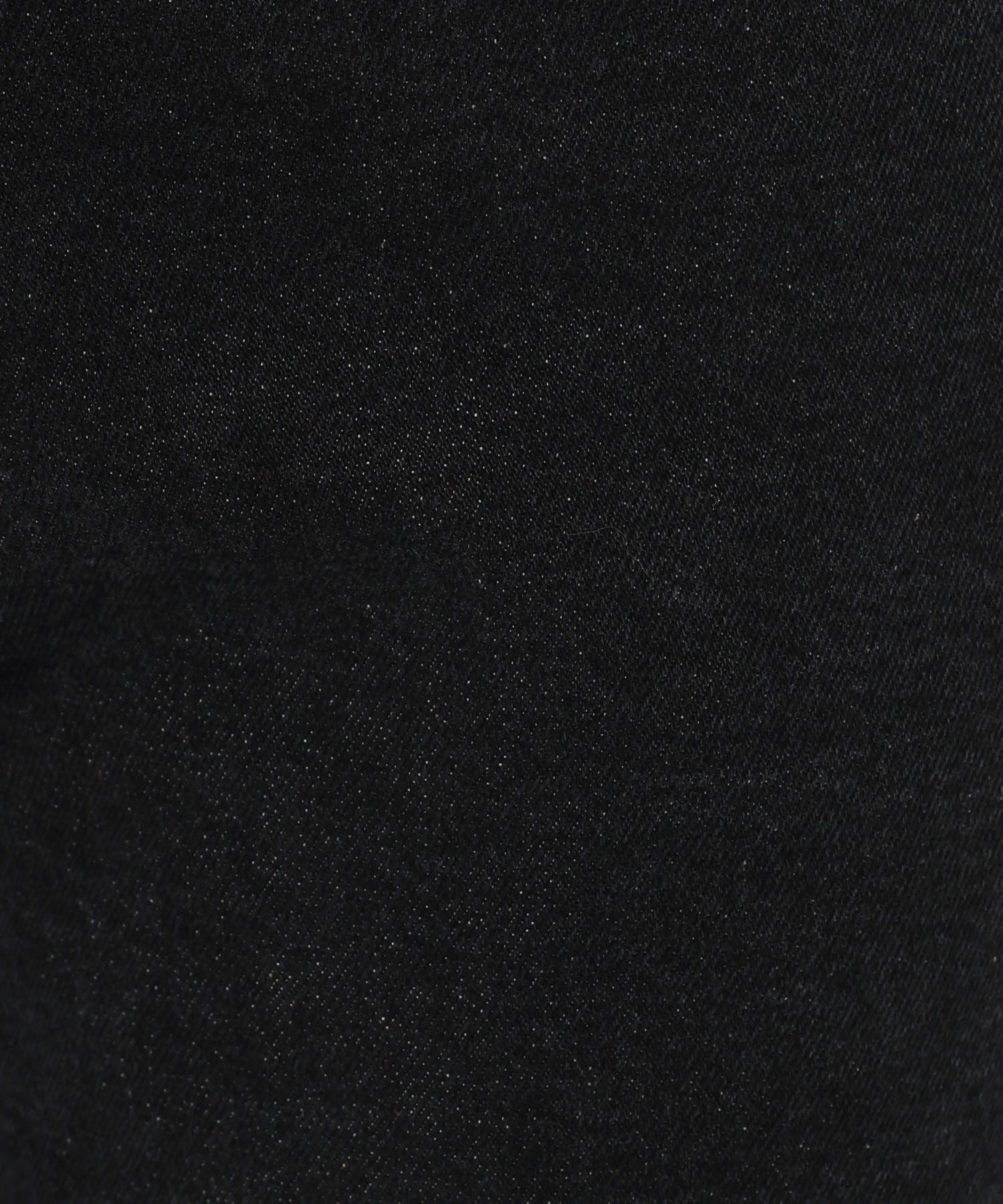 LOWRYS FARM「ストレッチデニムフレアパンツ」|デニム|