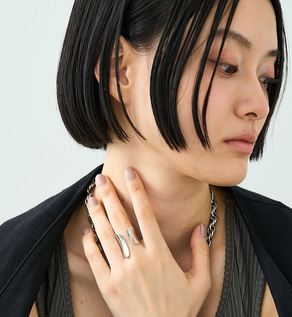collex「【dignif】スリットメタルリング」|リング|