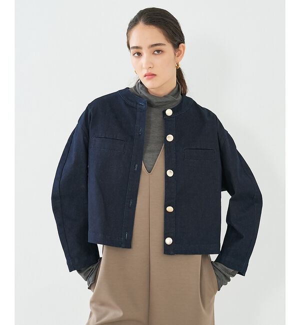 collex「ストレッチデニムジャケット」|その他|インディゴ