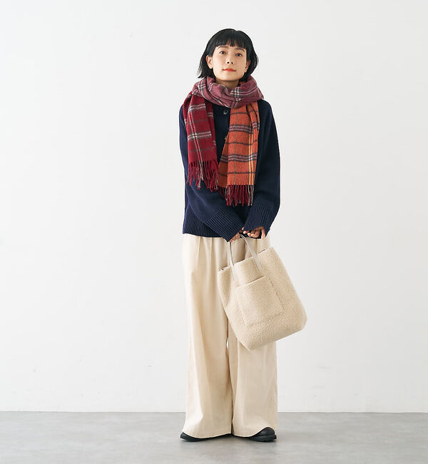 collex「2WAYリバーシブルボアトートバッグ」|トートバッグ|