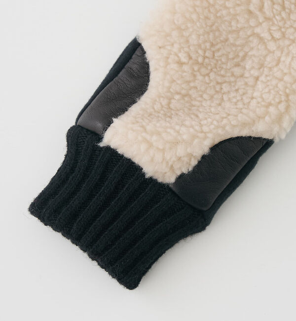 collex「【福田手袋】【タッチパネル対応】ボアミトングローブ」|手袋|