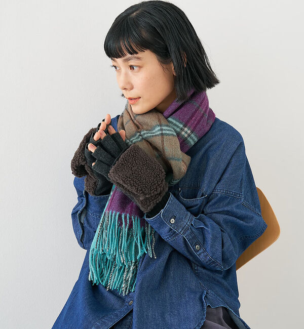 collex「【福田手袋】ボアグローブ」|手袋|