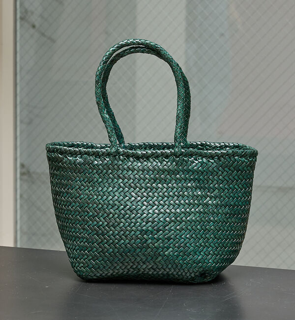 collex「【DRAGON/ドラゴン】GRACE BASKET SMALL」|トートバッグ|グリーン