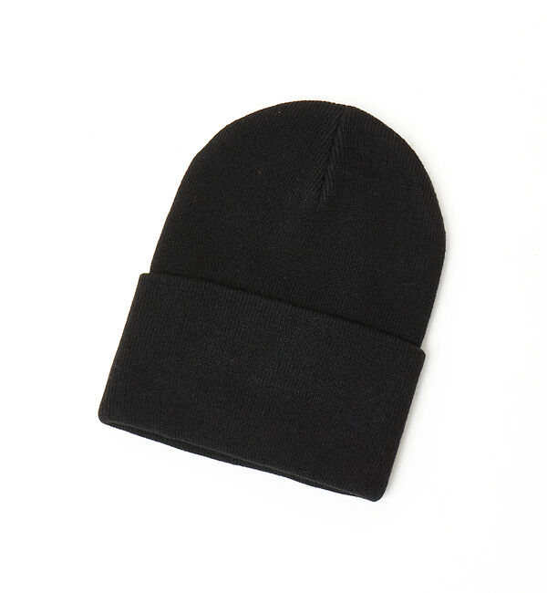 ABAHOUSE「＜BASIQUENTI＞【丸洗いOK】ユニセックス シンプル ワイドロール プレ」|その他|ブラック