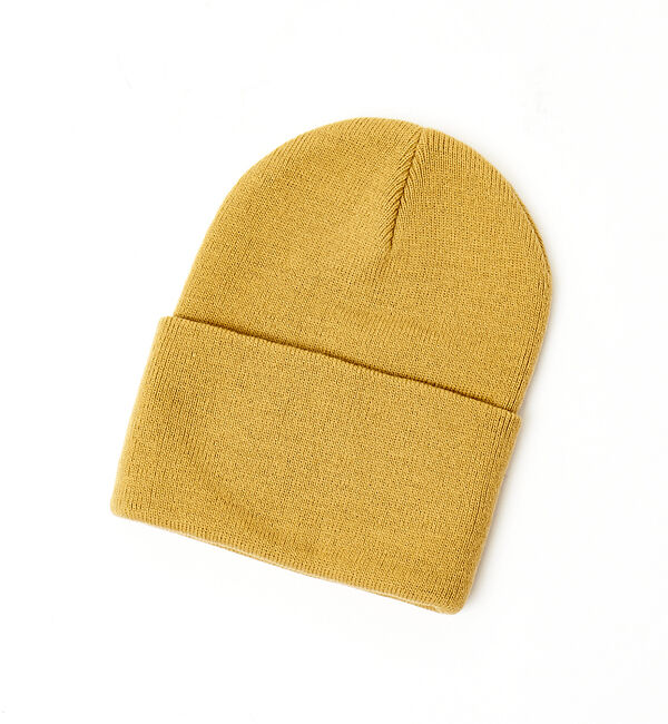 ABAHOUSE「＜BASIQUENTI＞【丸洗いOK】ユニセックス シンプル ワイドロール プレ」|その他|マスタード