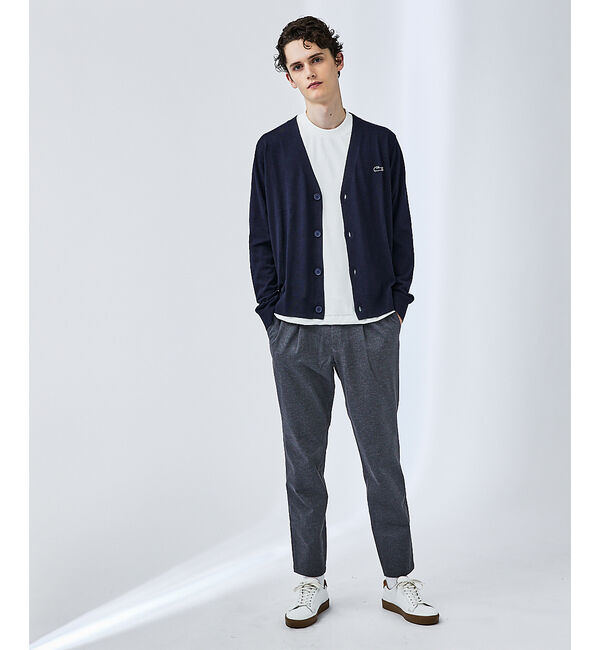 ABAHOUSE「【ハイバックネック】パウダータッチ 長袖Tシャツ」|Tシャツ・カットソー|