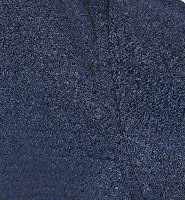 ABAHOUSE「【FLEX SHIRTS】千鳥柄フクレガジャガード ジャージシャツ」|シャツ・ブラウス|