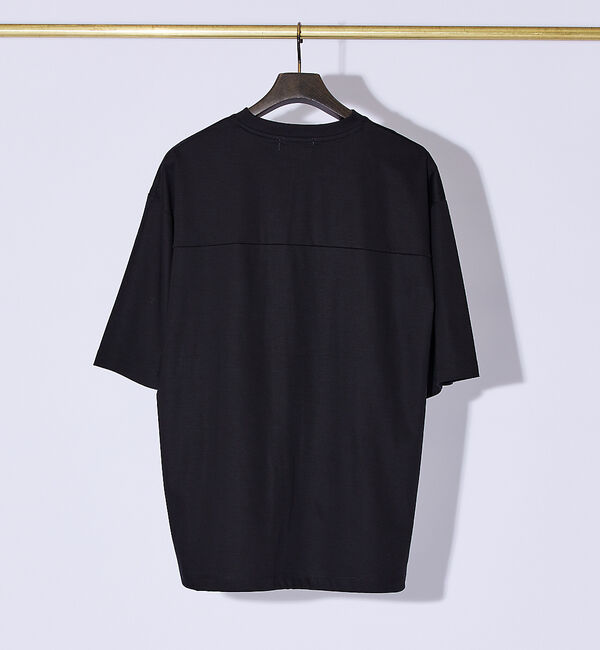 ABAHOUSE「【ドローコード】Wシルケット ドレープ Tシャツ / オーバーサイズ」|Tシャツ・カットソー|