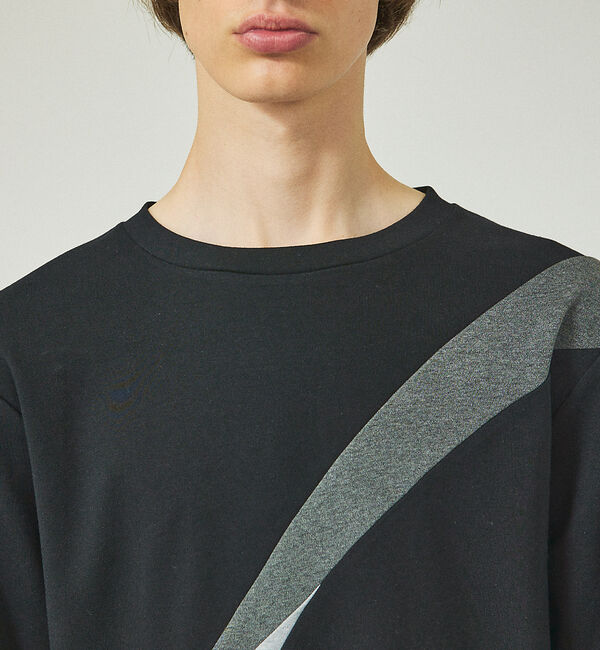 ABAHOUSE「【バイアスライン】配色切り替え ポンチ 長袖Tシャツ」|Tシャツ・カットソー|