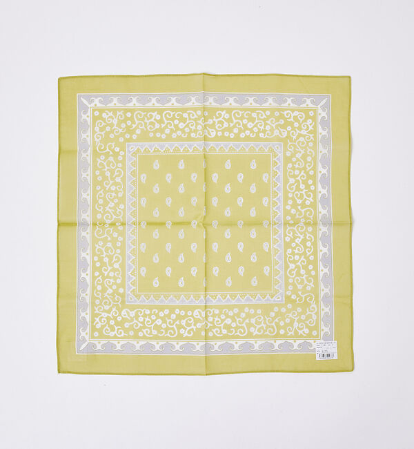 ABAHOUSE「ペイズリーハンカチ」|ハンカチ|