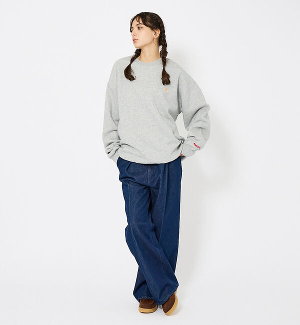 ABAHOUSE「【KELTY / ケルティ】ミニロゴ クルーネックスウェット KE2521306」|スウェット・ジャージ|