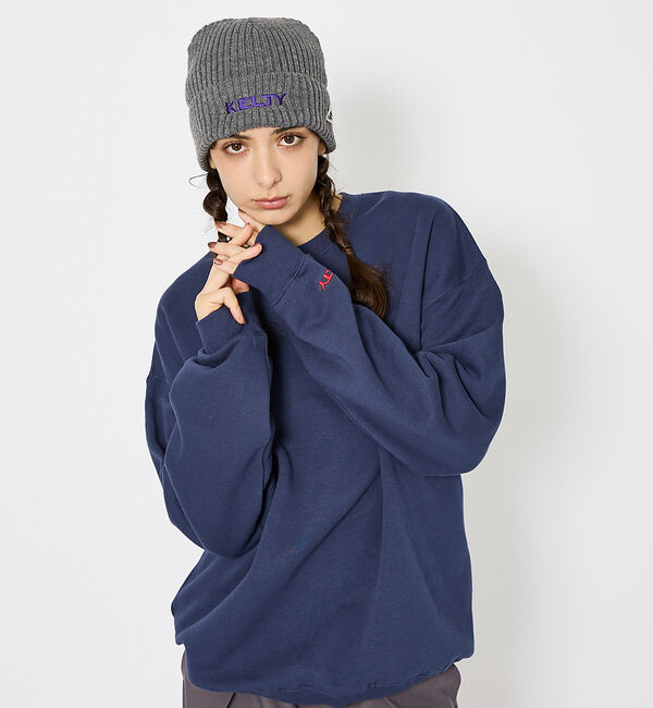 ABAHOUSE「【KELTY / ケルティ】ミニロゴ クルーネックスウェット KE2521306」|スウェット・ジャージ|